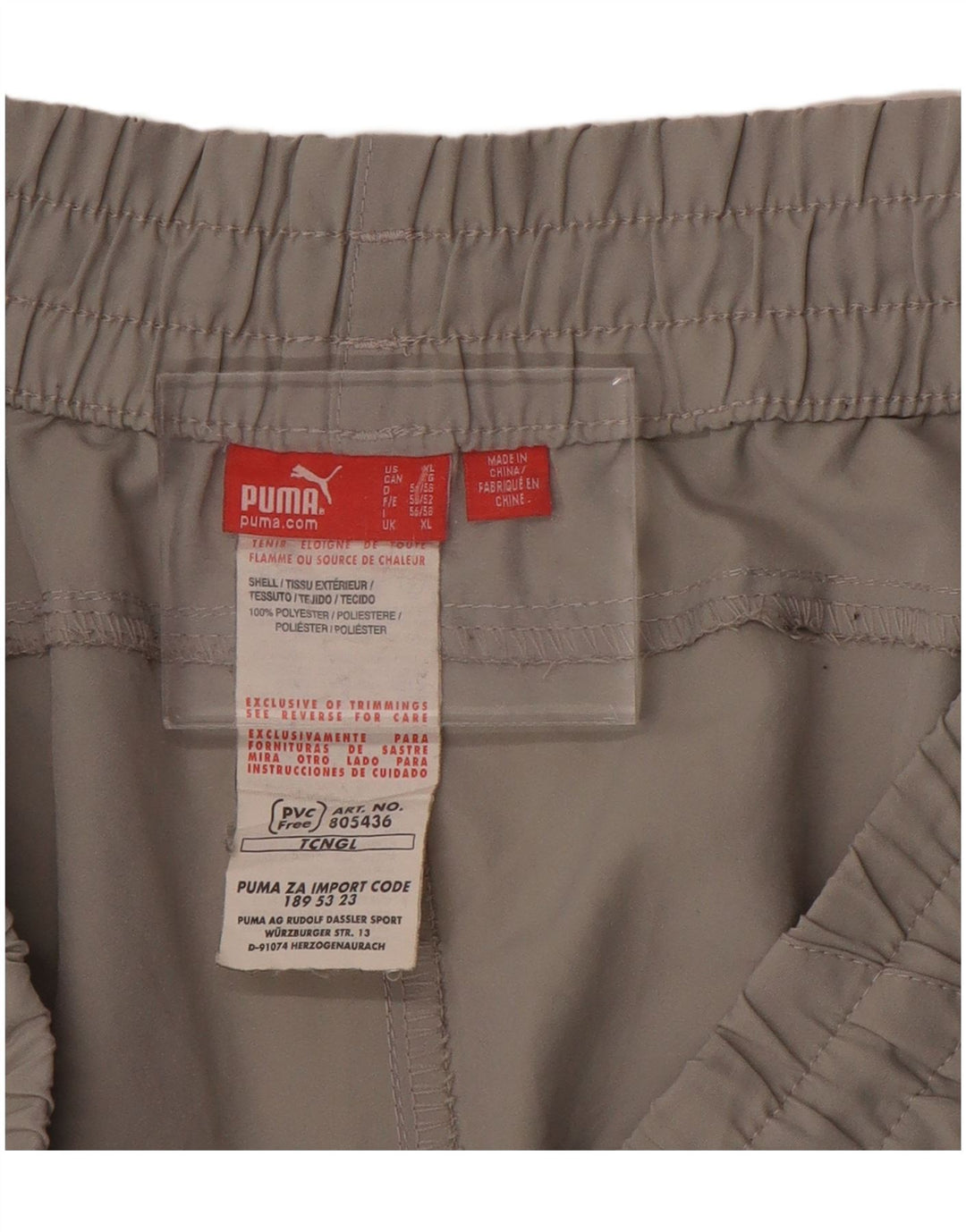 Puma Herre Sportshorts XL Grå Colourblock Polyester