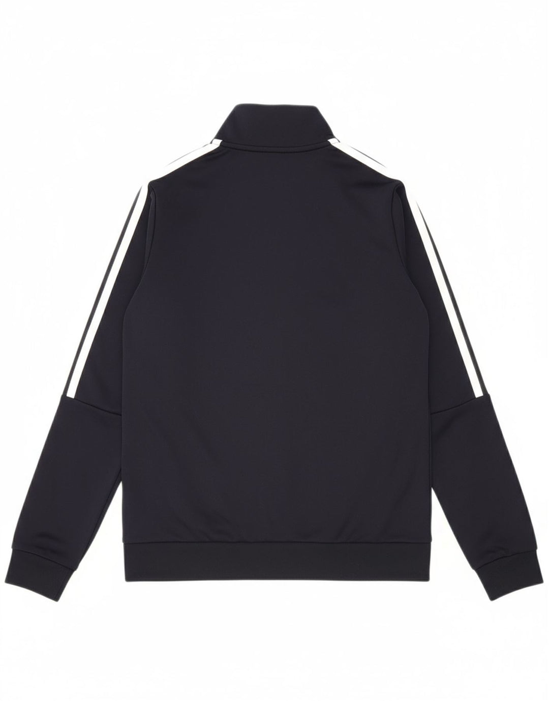 ADIDAS Boys Tracksuit Top Jacket 13-14 Years Navy Blue Polyester Sports