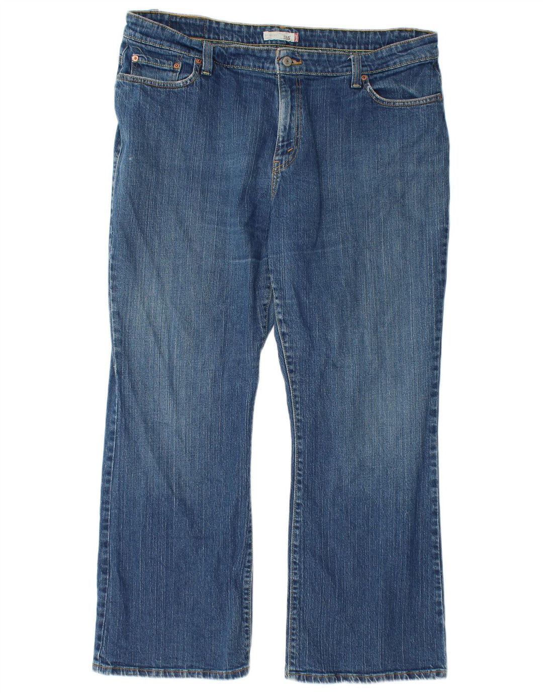 Levi's Dame 515 Bootcut Jeans US 22 3XL W42 L28 Blå Bomuld