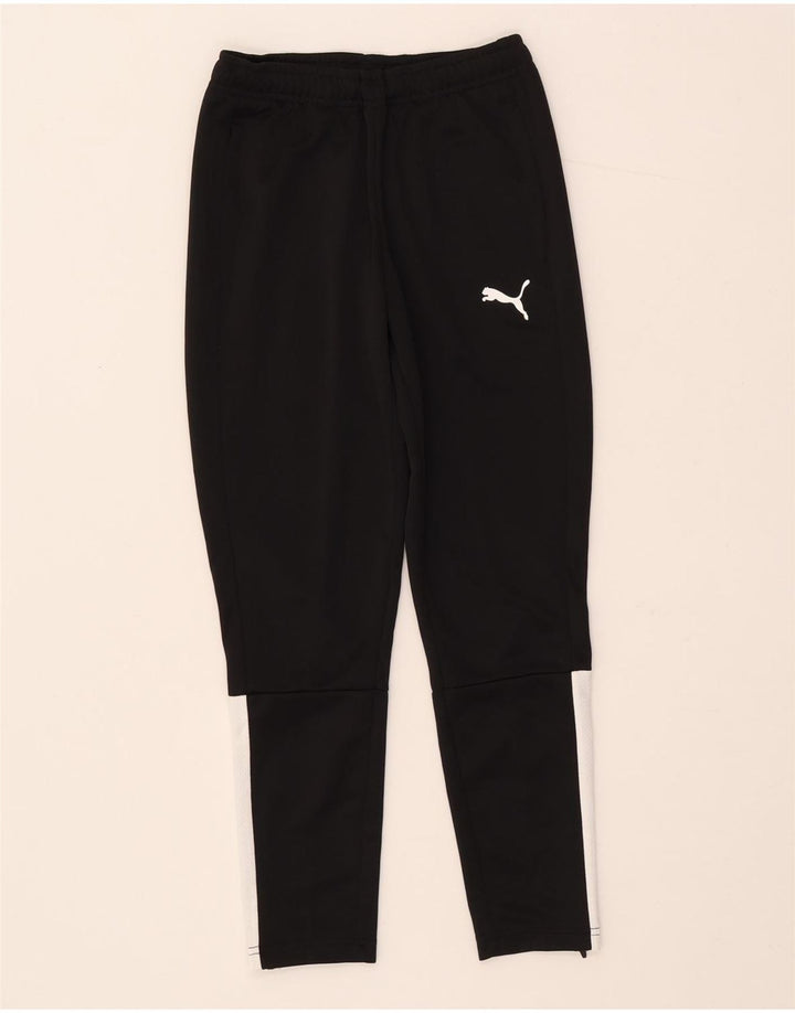 Puma træningsbukser til piger 9-10 år Sort Colourblock Polyester