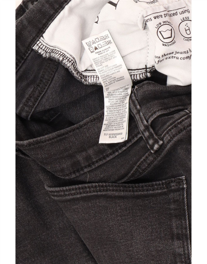 Marks & Spencer Straight Jeans til mænd W40 L29 Grå bomuld