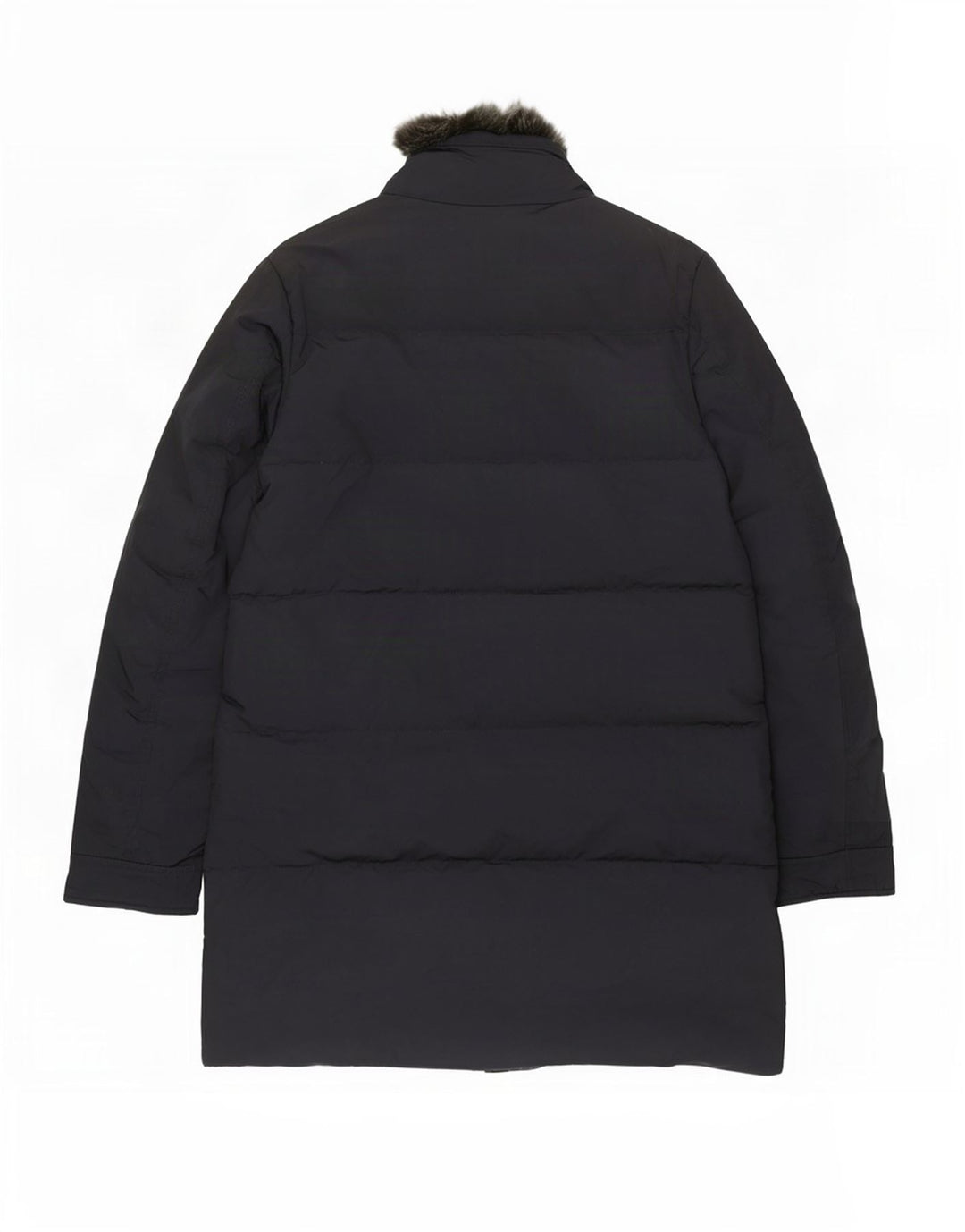 Woolrich Polstret frakke til mænd UK 38 Medium Navy Blue Polyester