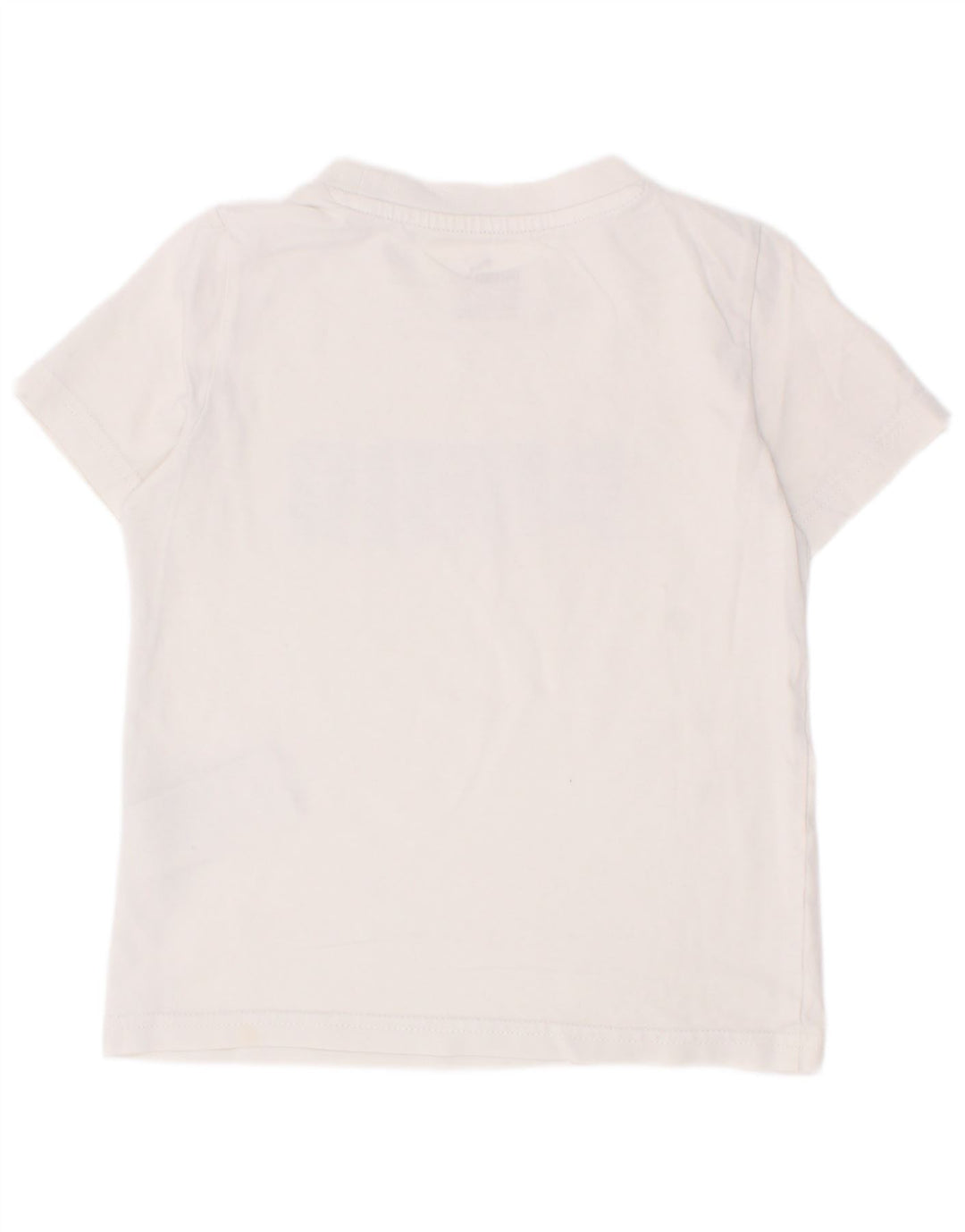 Puma drenge grafisk t-shirt top 5-6 år hvid bomuld