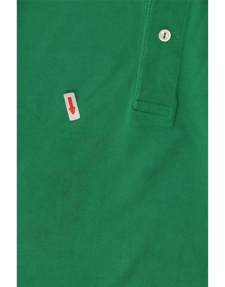Kappa Herre La Polo Polo Shirt Medium Grøn Bomuld