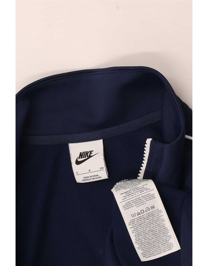Nike træningsdragt til mænd, topjakke, lille marineblå polyester