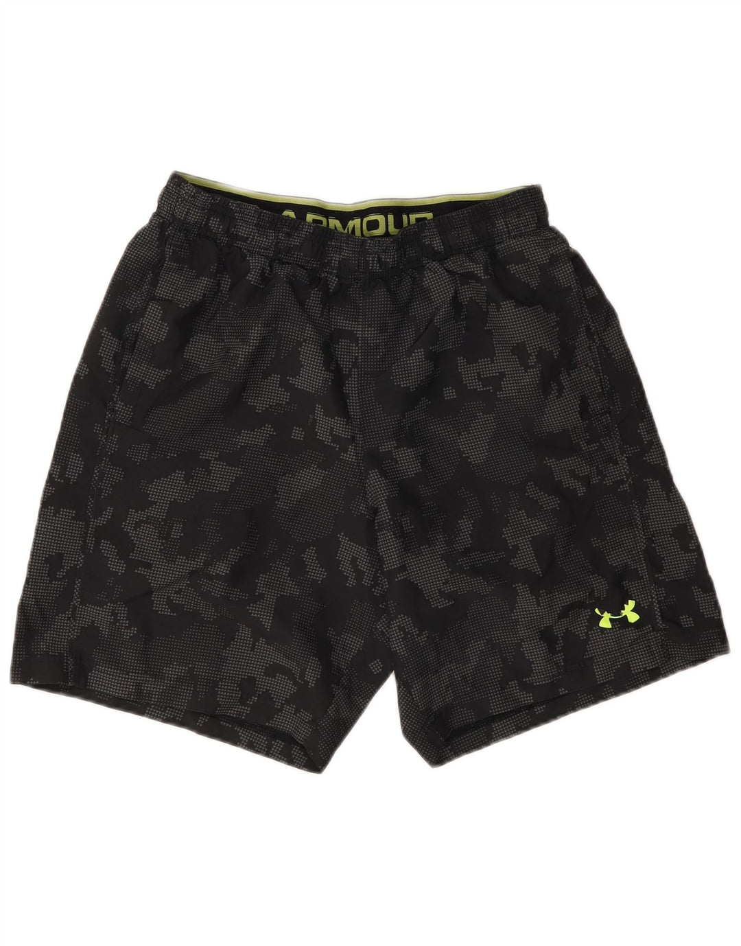 Under Armour Herre Sportshorts Medium Grey Camouflage Polyester