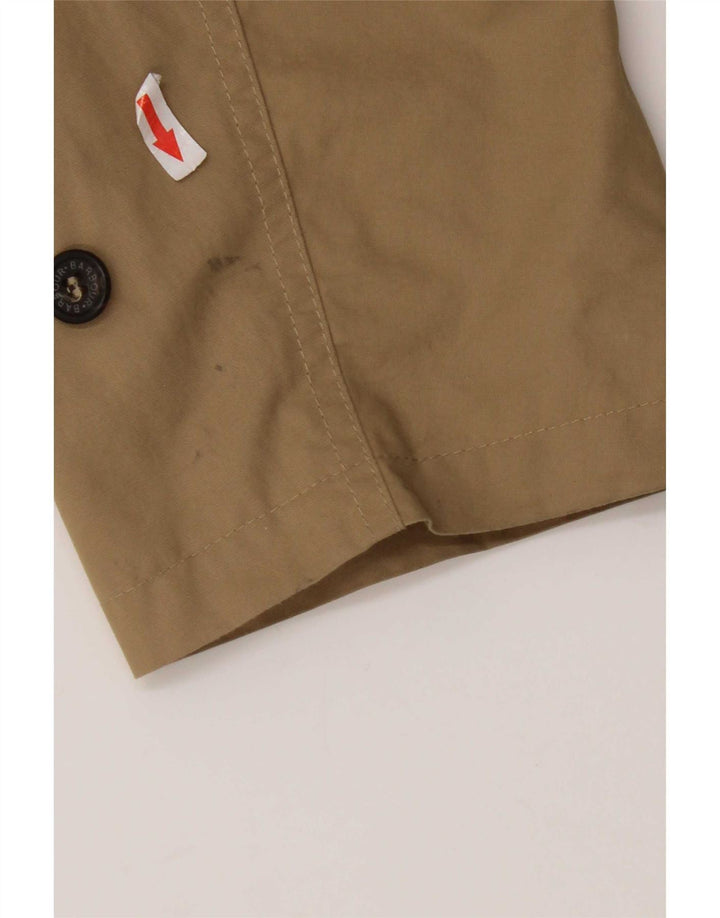 Barbour Herre Trench Coat UK 40 Stor Beige Bomuld