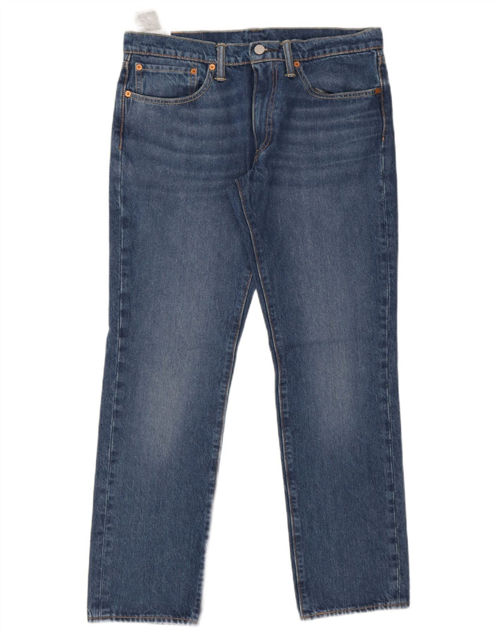 Levi's Herre 511 Slim Jeans W34 L32 Blå Bomuld