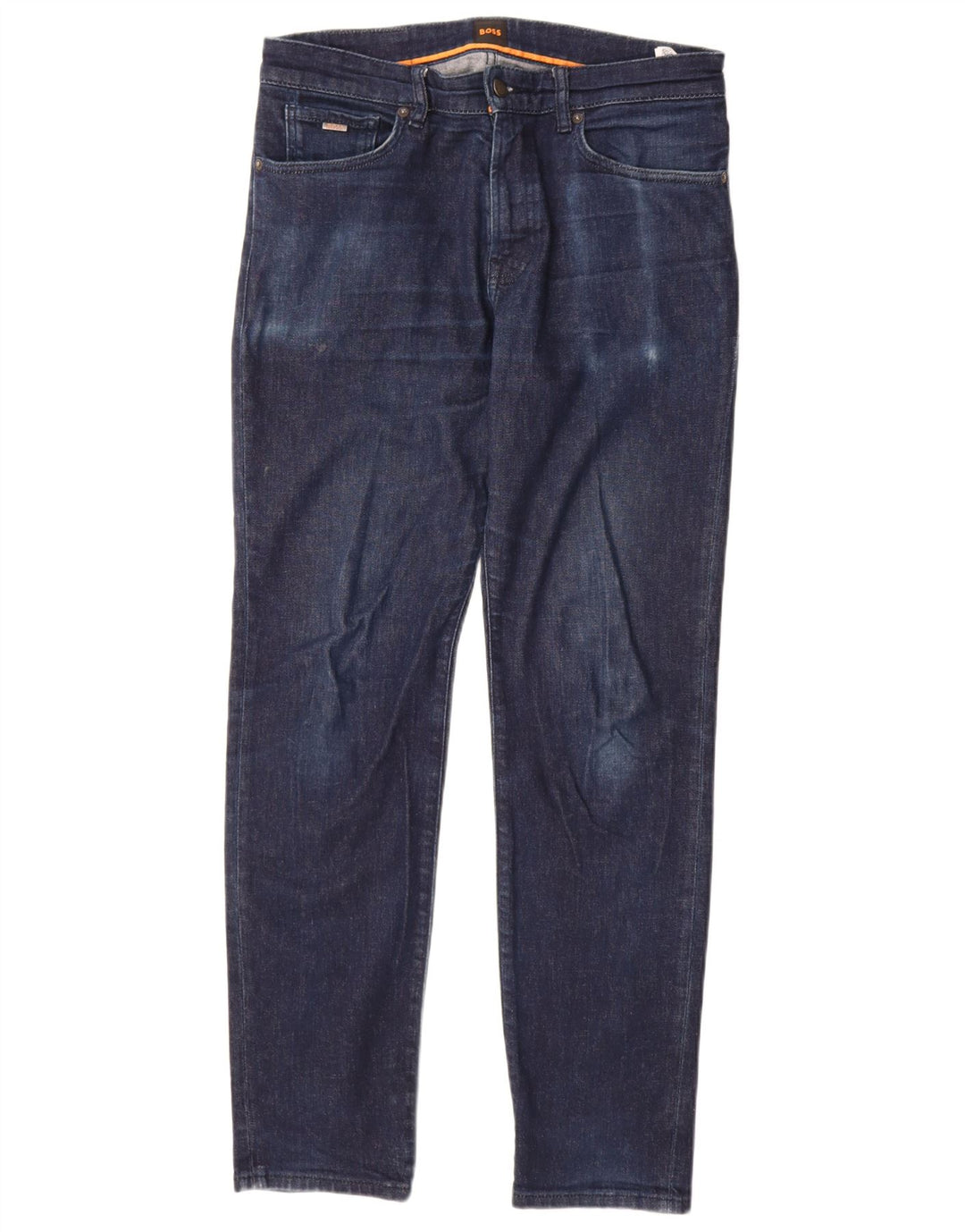 Hugo Boss Dame Slim Jeans W32 L32 Marineblå Bomuld