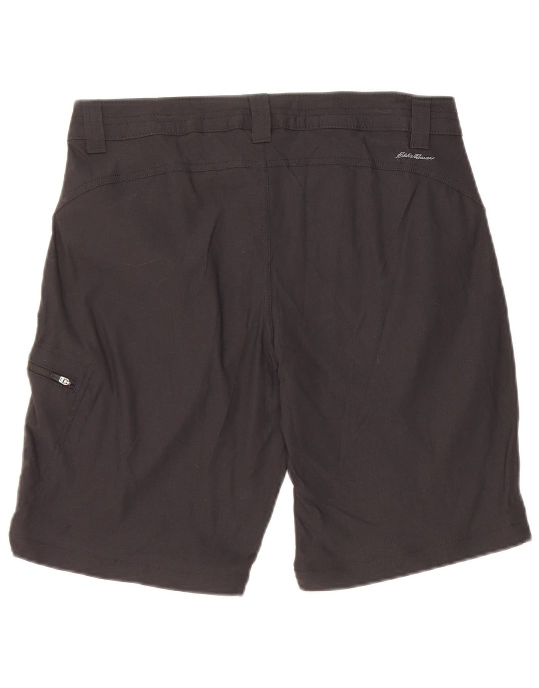 Eddie Bauer Vandreshorts til kvinder US 8 Medium W30 Sort Nylon
