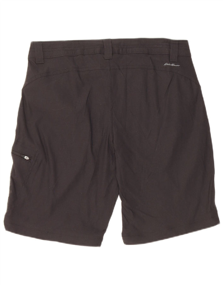Eddie Bauer Vandreshorts til kvinder US 8 Medium W30 Sort Nylon