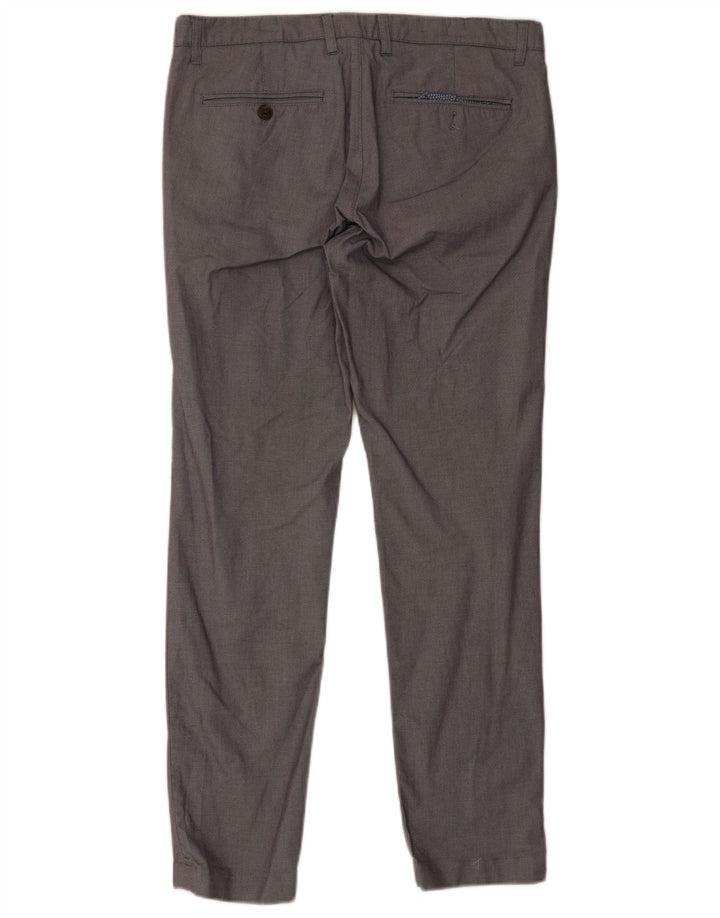 Ted Baker Herre Slim Suit Bukser W34 L31 Grå Bomuld