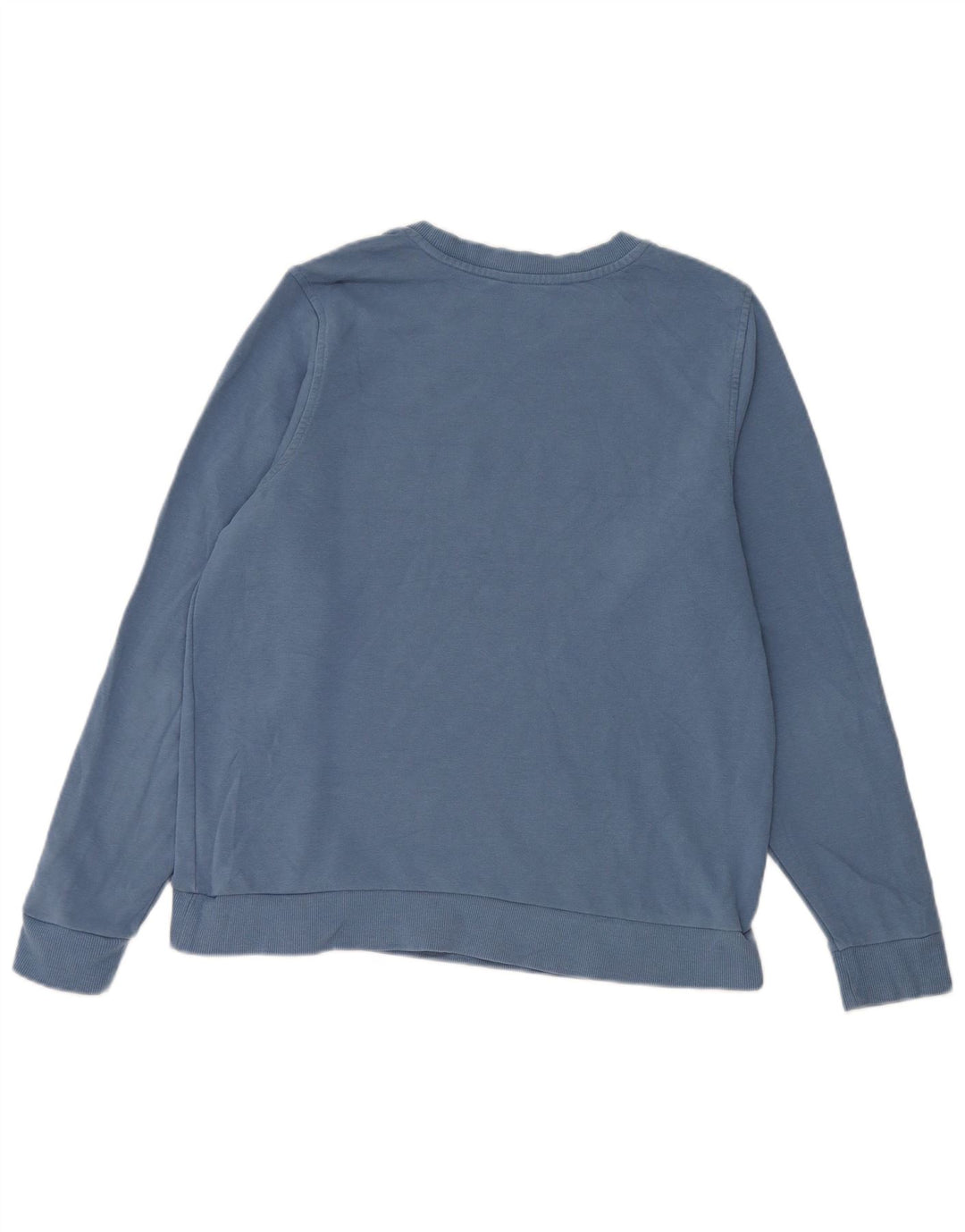Marks & Spencer Dame Sweatshirt Jumper UK 14 Medium Blue Bomuld