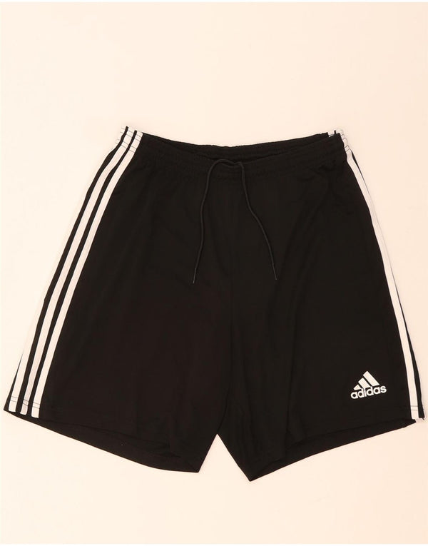 Adidas Aeroready Sportsshorts til mænd store sorte polyester