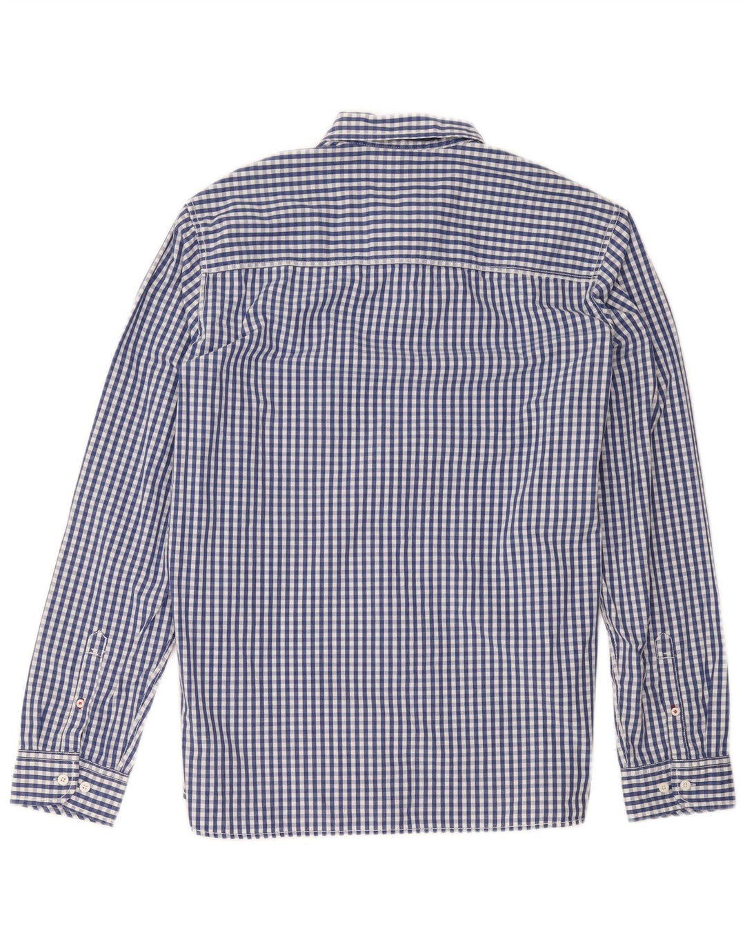 Fat Face Herreskjorte Stor Blå Gingham Bomuld