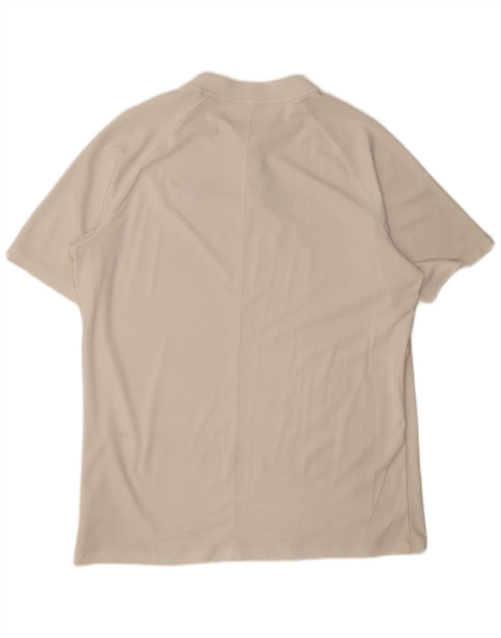 Nike T-shirt top til mænd, stor hvid polyester