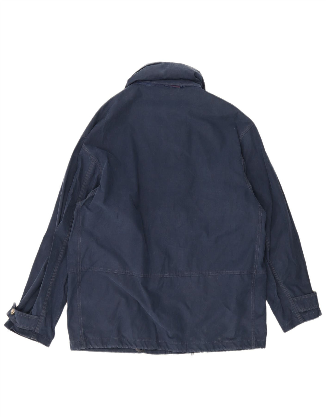 Wampum Herre Utility Jacket UK 38 Medium Navy Blue