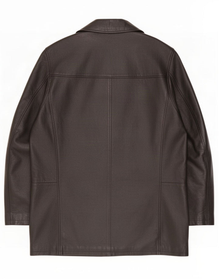 Vintage herre læderfrakke UK 40 Large Black
