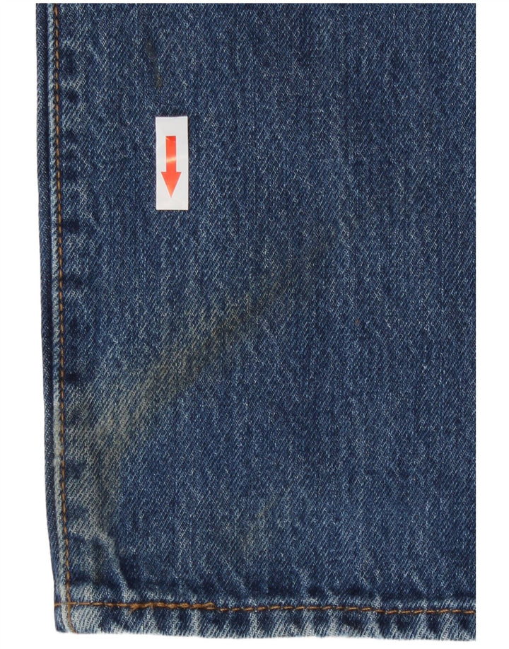 Levi's Herre 501 Straight Jeans W36 L32 Blå