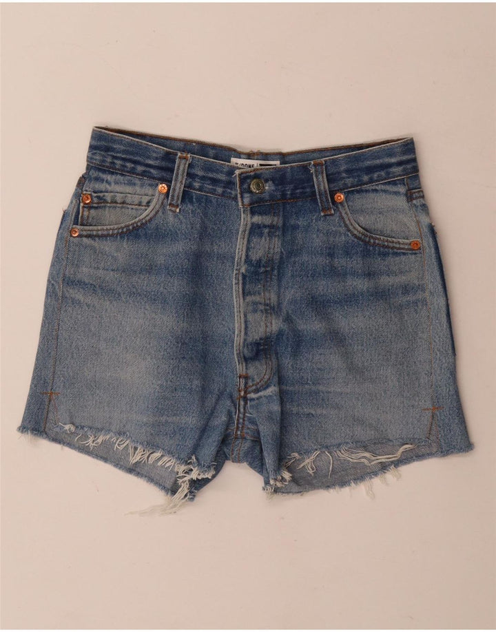 Levi's denimshorts til kvinder W25 XS blå bomuld