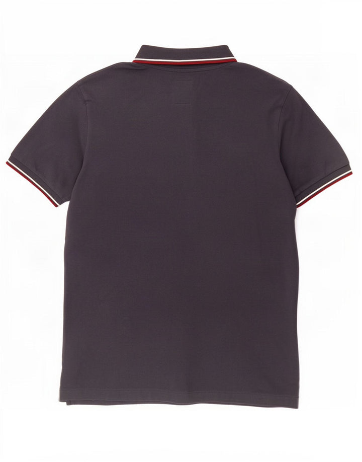 Besætningstøj Herre poloshirt Medium marineblå bomuld