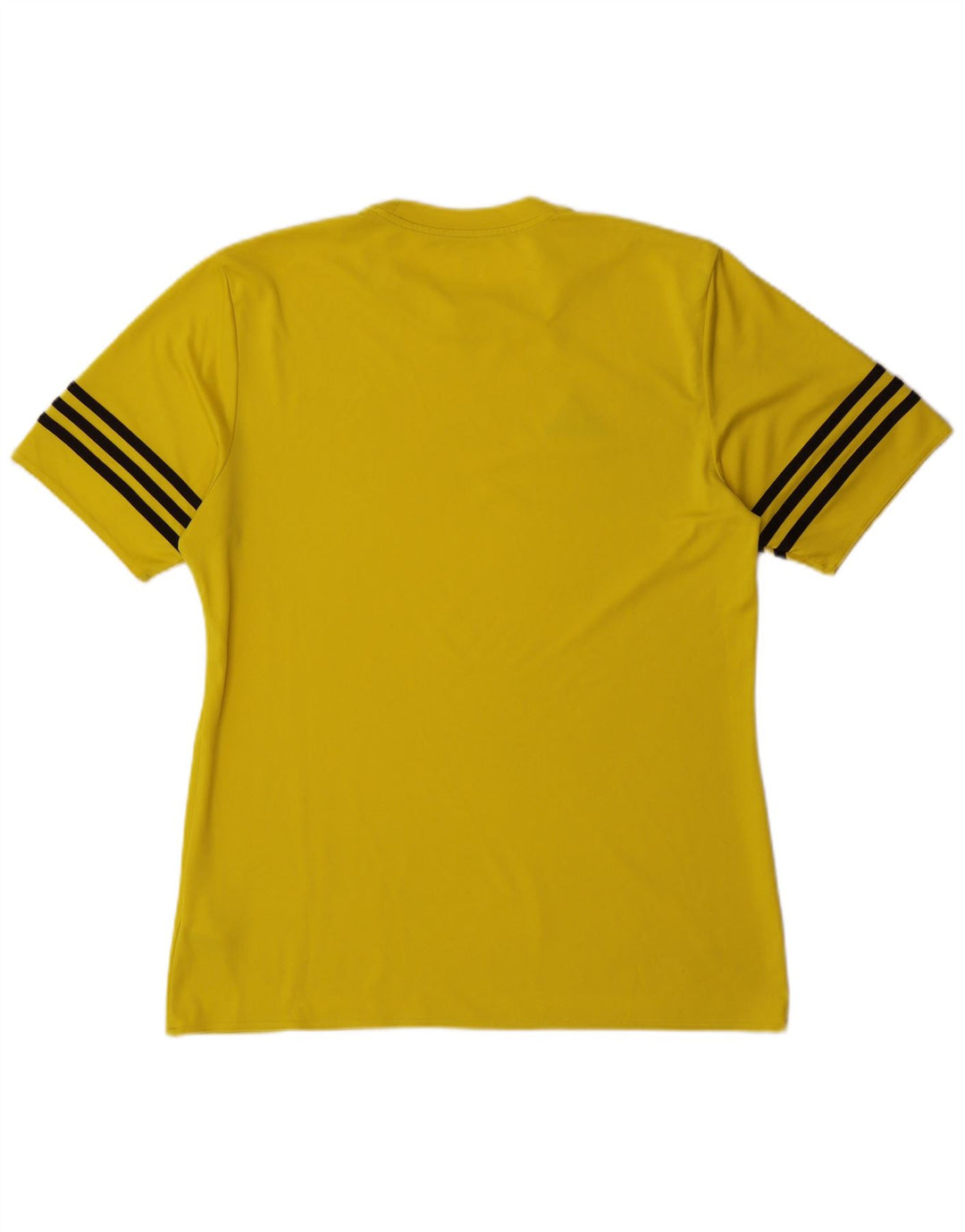 Adidas Herre Climalite T-Shirt Top Stor Gul Polyester