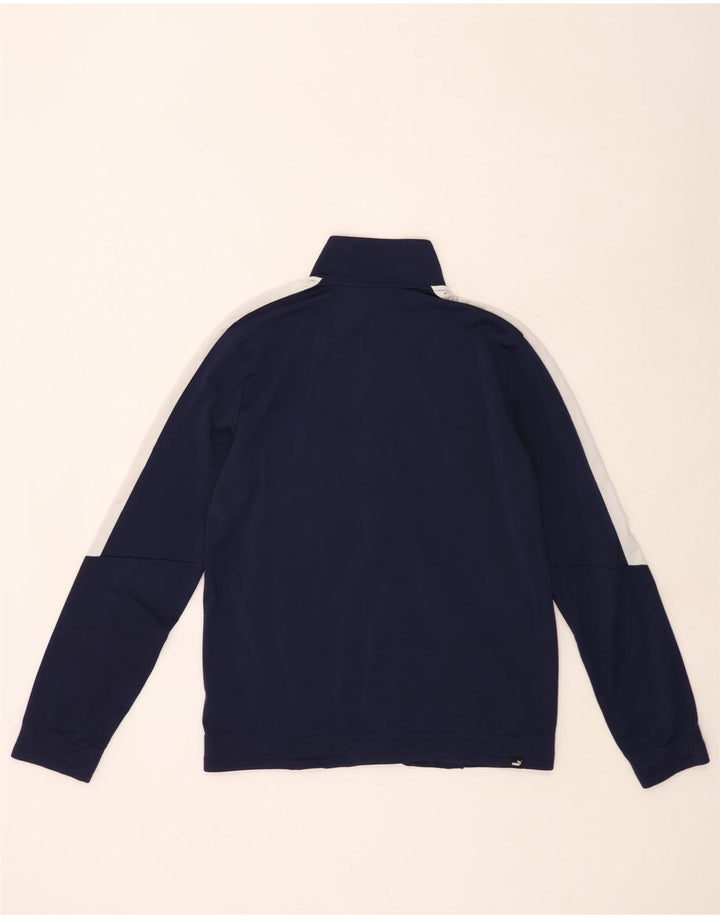 Puma Træningsdragt til mænd Topjakke Medium Marineblå Colourblock Polyester