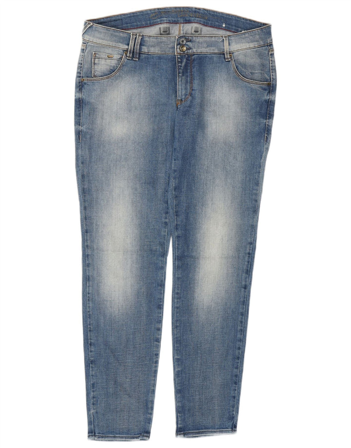 Gas Dame Slim Jeans W32 L28 Blå Bomuld