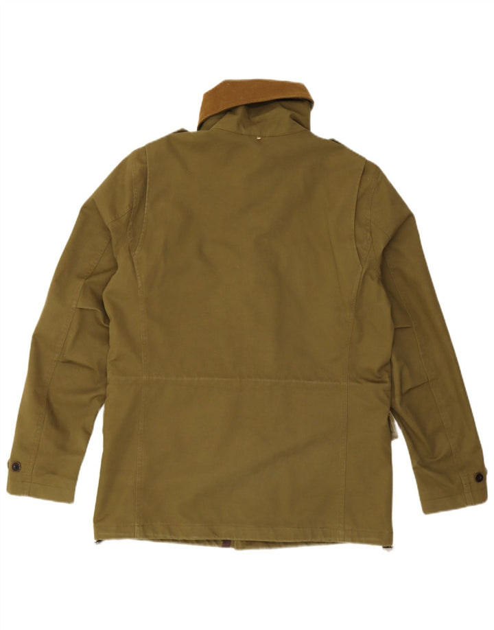 Pretty Green Herre Utility Jacket UK 38 Medium Khaki Cotton