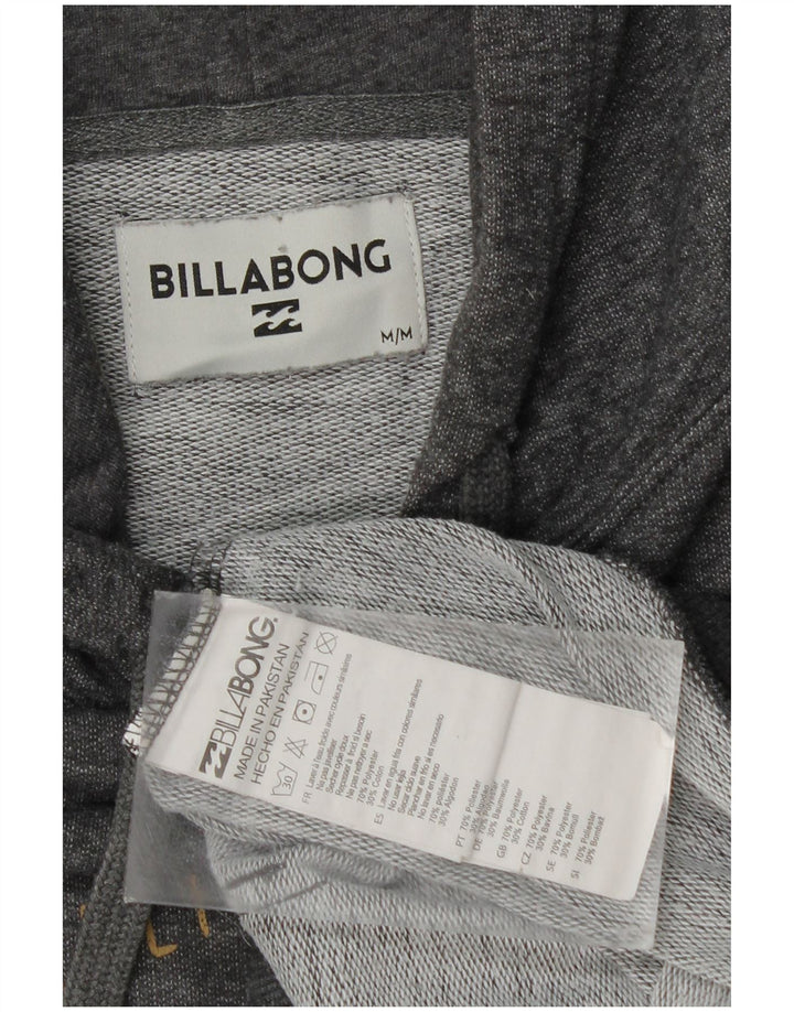 Billabong Herre grafisk hættetrøje Jumper Medium Grey Flecked Polyester
