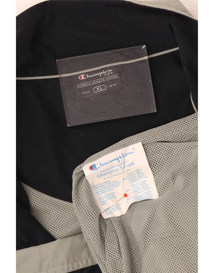 Champion Herre træningsdragt Topjakke XL Grå Polyester