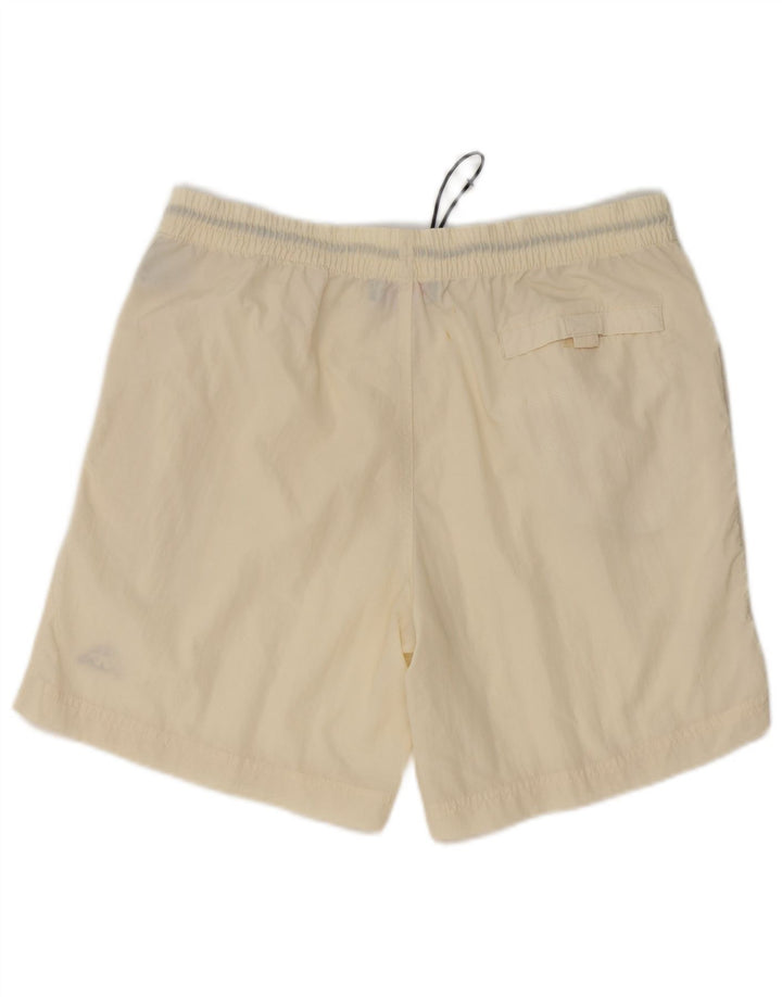 KAPPA Badeshorts til mænd, store råhvide polyamid
