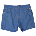 ROY ROGERS Mens Casual Shorts W34 Large Blue Polyamide
