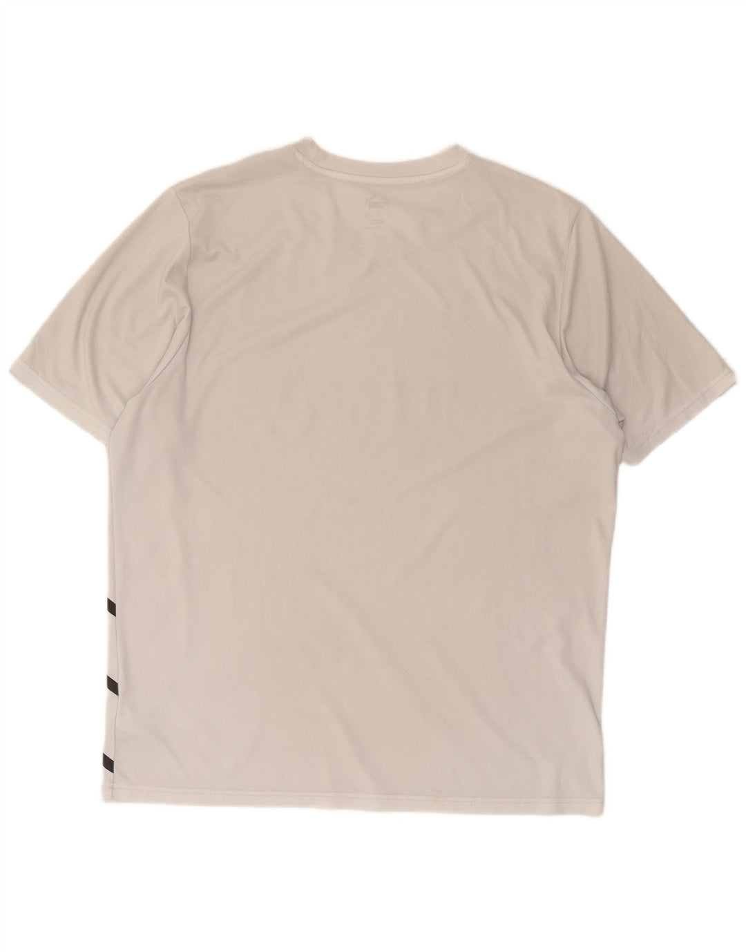 Puma Herre Grafisk T-Shirt Top XL Hvid Polyester