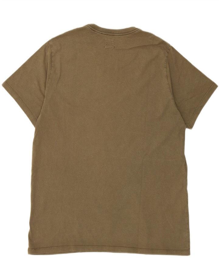 Levi's Herre Standard T-Shirt Top Stor Khaki Bomuld