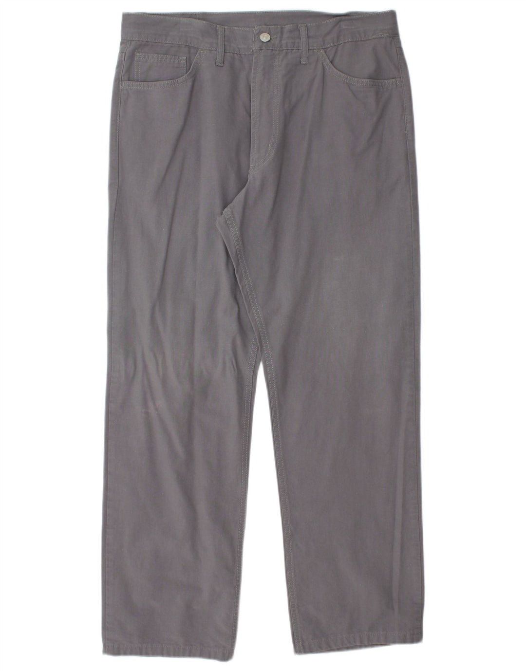 CARRERA Straight Casual Bukser IT 52 XL W36 L29 Grå Bomuld
