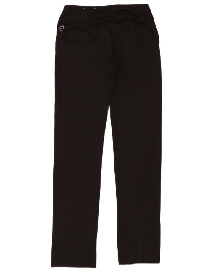 Puma Træningsdragtsbukser til kvinder UK 12 Medium Sort Polyester
