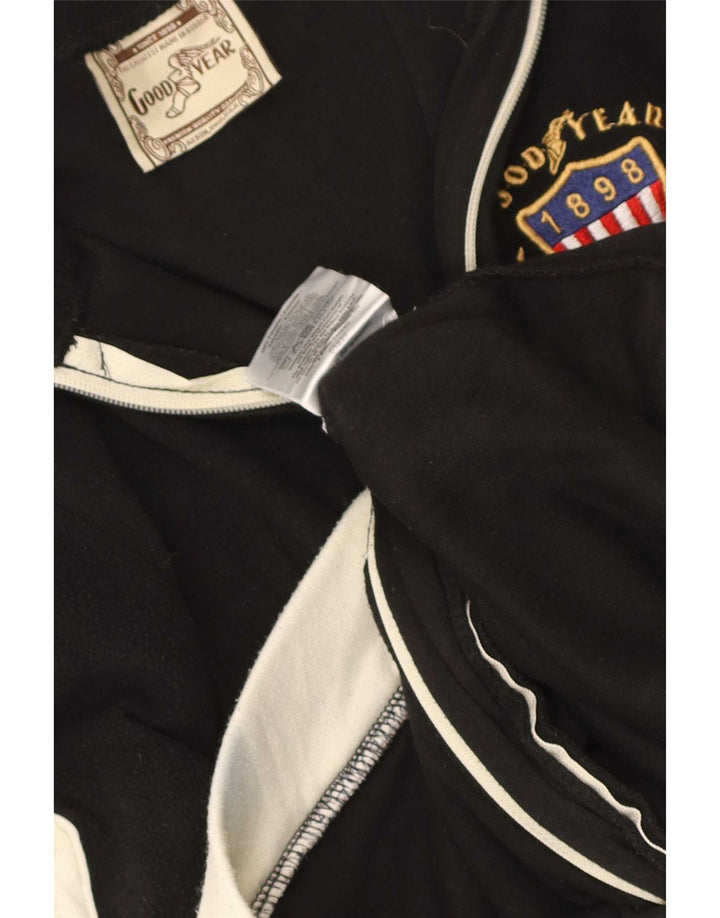 Good Year Dame Fleecejakke UK 10 Small Black Colourblock Polyester
