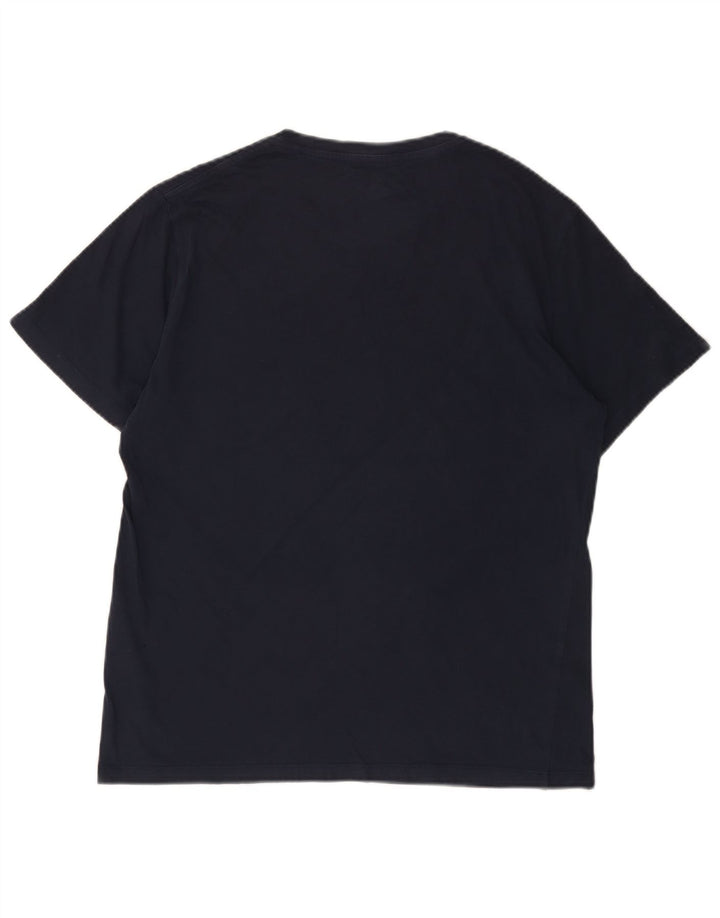 Levi's Herre grafisk T-shirt Top Medium Navyblå Bomuld