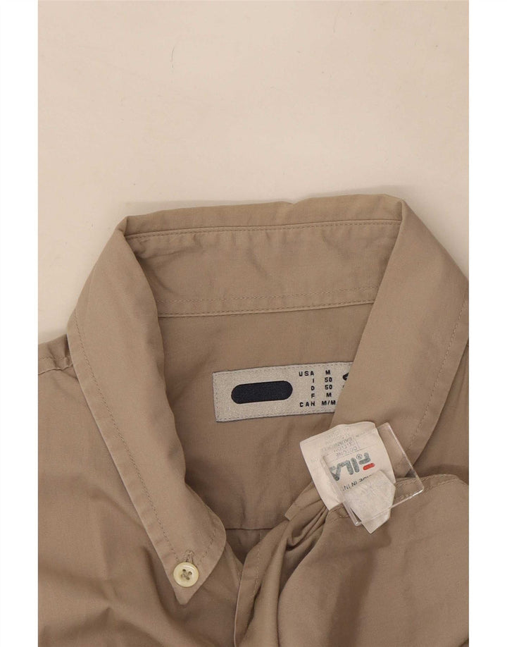 Fila Herreskjorte Medium Beige Bomuld