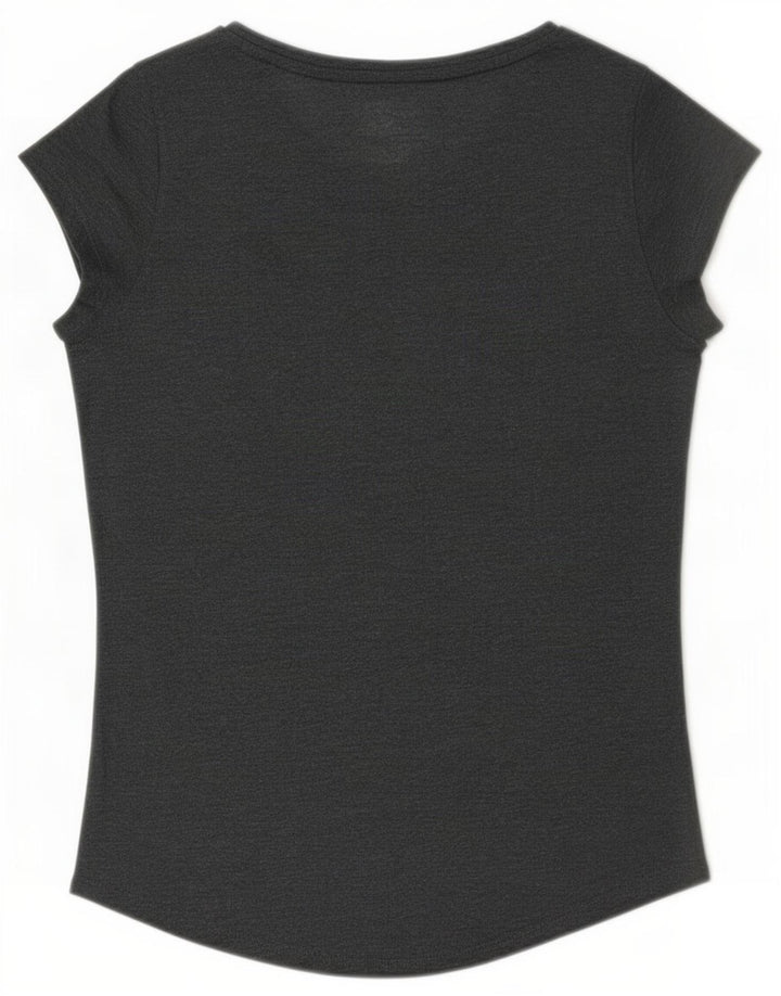 Puma Graphic T-Shirt Top UK 10 Small Grey