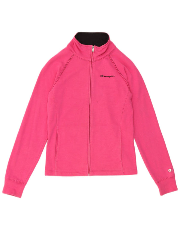 Champion Womens træningsdragt Topjakke UK 12 Medium Pink
