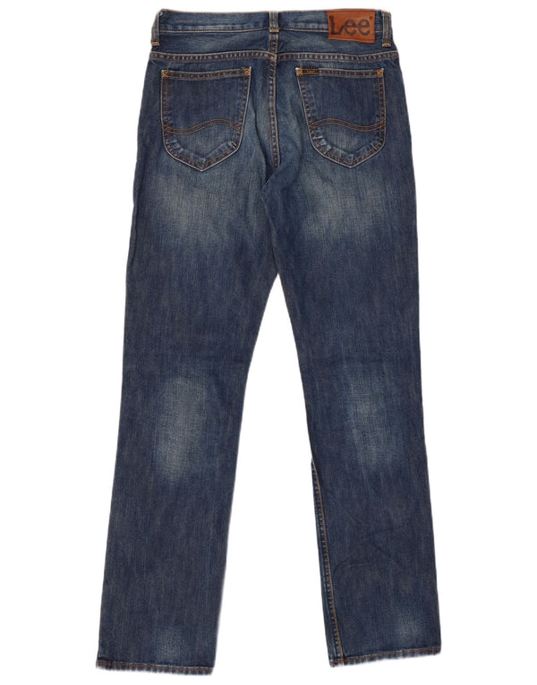 LEE drenge Chuck lige jeans 13-14 år W28 L31 blå bomuld