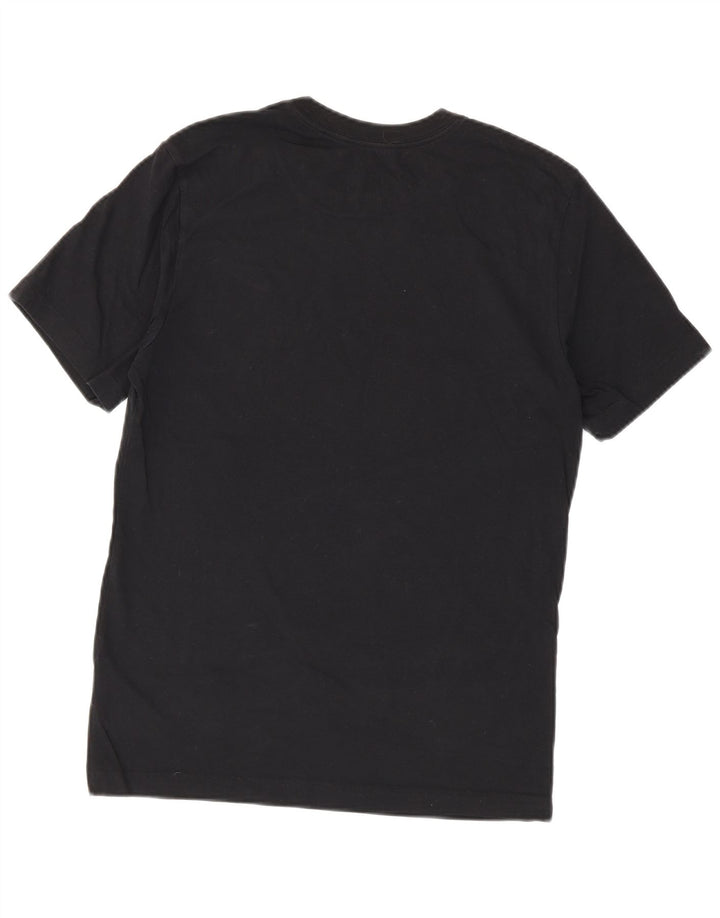 Nike T-shirt top lille sort bomuld til mænd