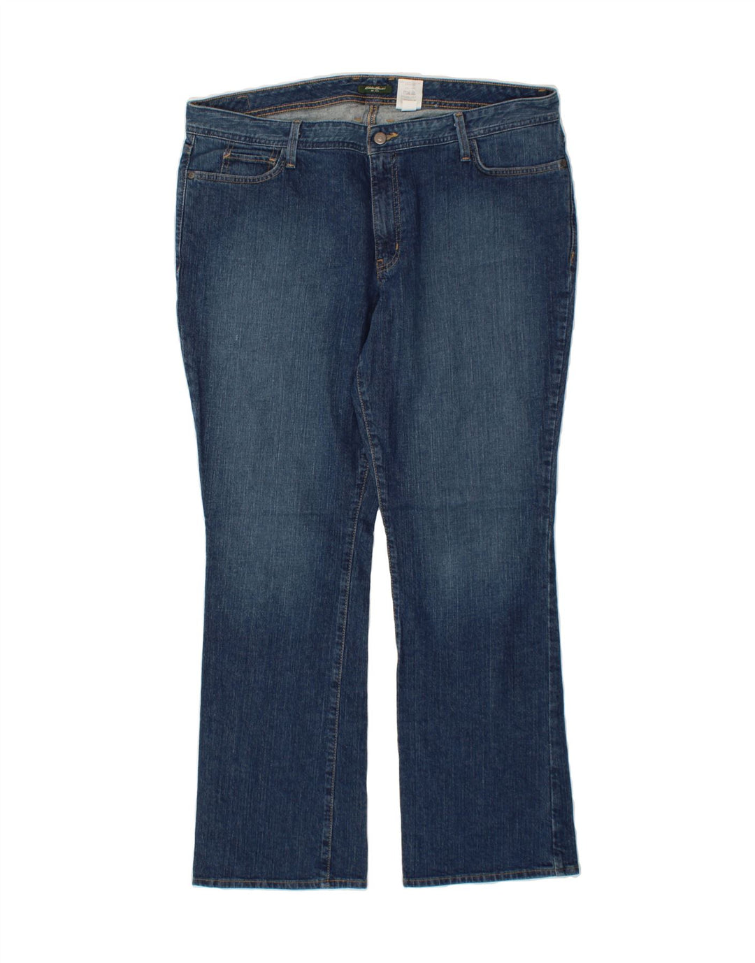 EDDIE BAUER Womens Bootcut Jeans W40 L31 Blue Cotton Vintage Eddie Bauer and Second-Hand Eddie Bauer from Messina Hembry 