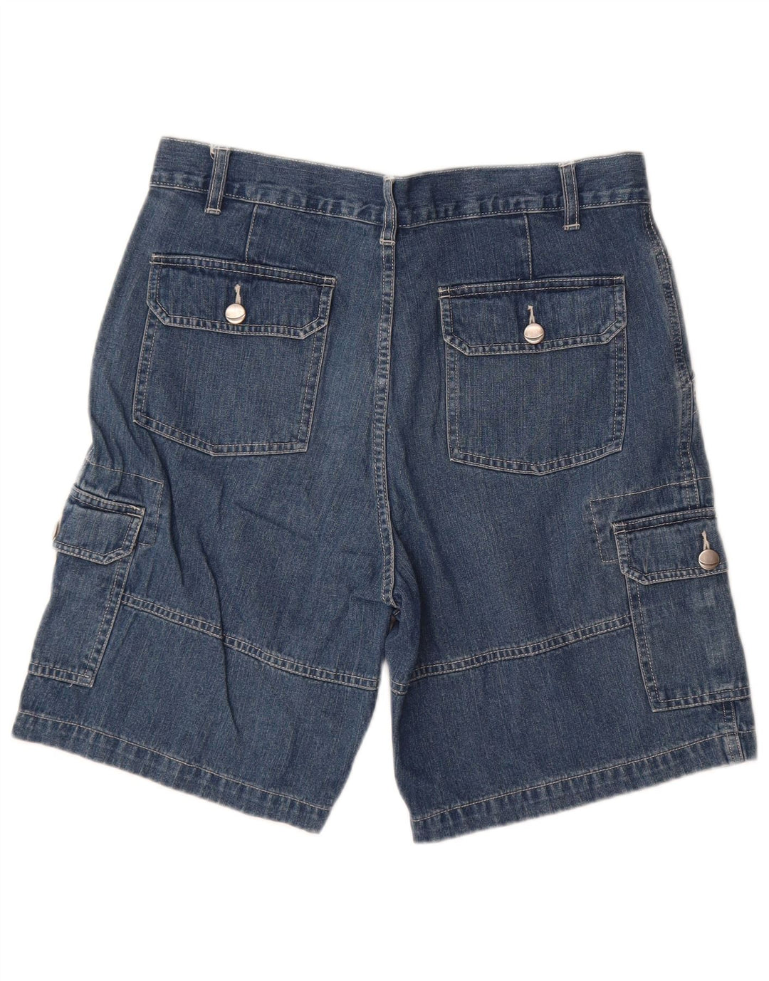 REWARD Herre Cargo Denim Shorts IT 48 Medium W32 Navy Blue