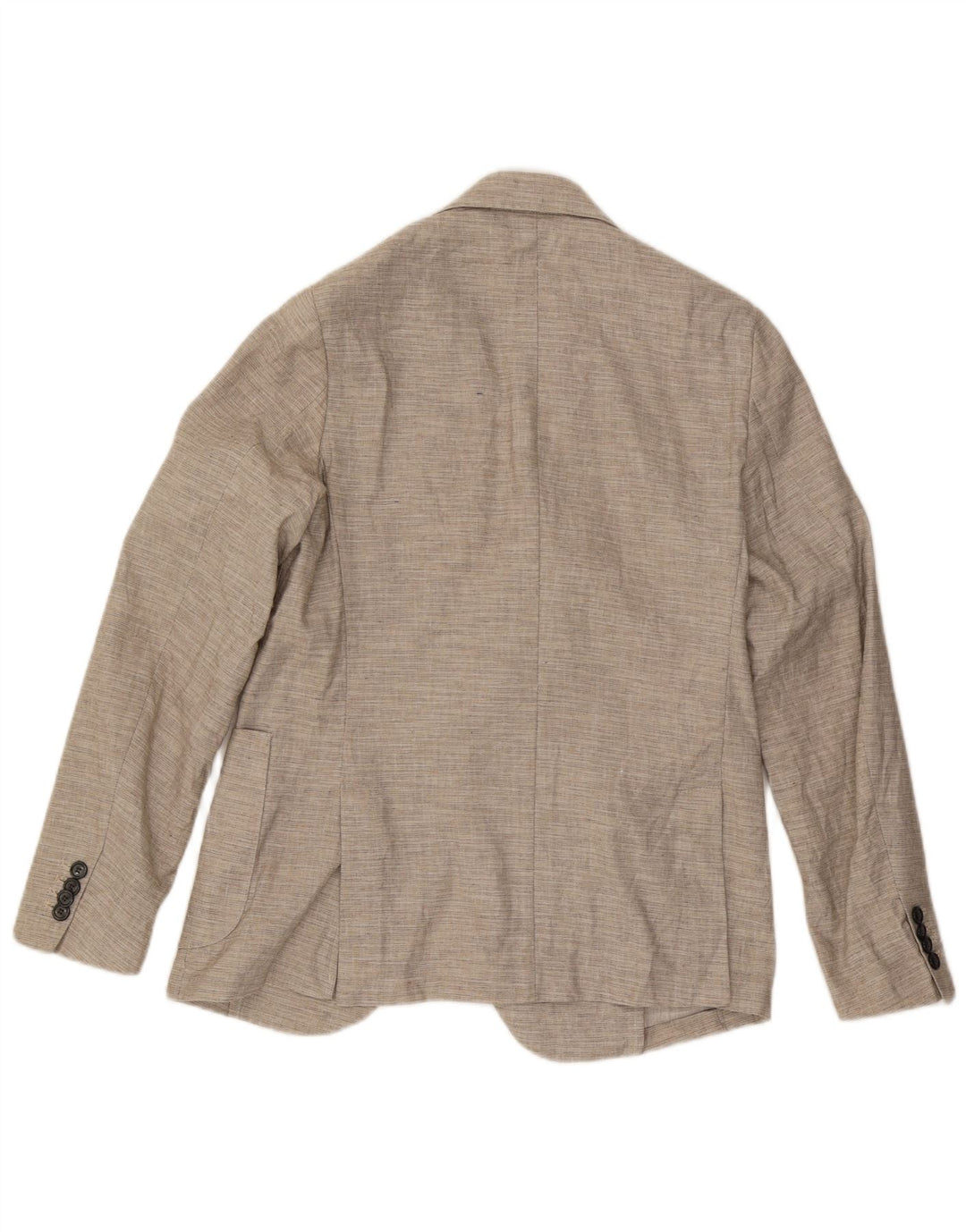 Libero Herre 2-knaps blazerjakke IT 48 Medium Beige Linned