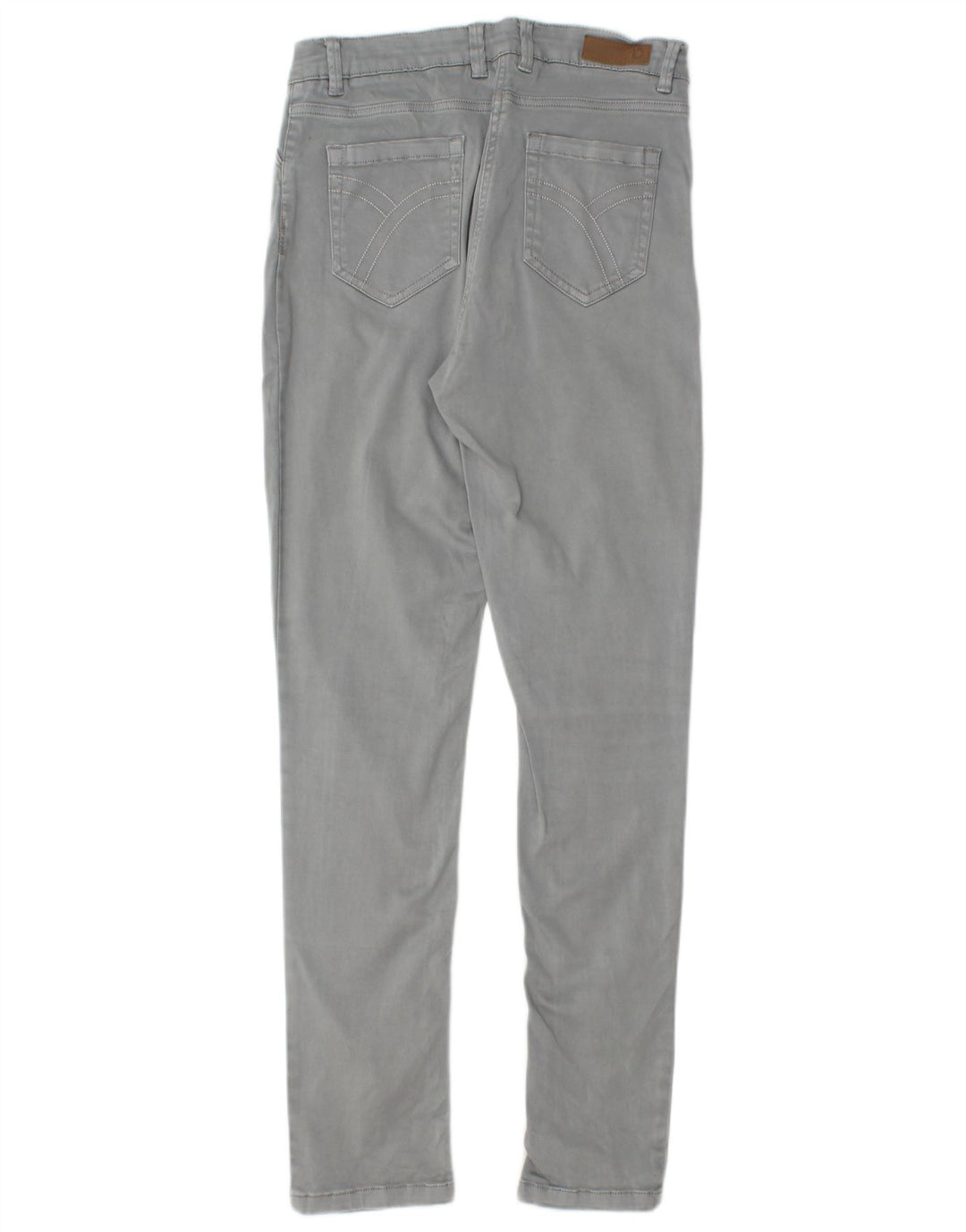 Dacks Slim Fit Casual Bukser til kvinder IT 44 Medium W28 L30 Grå Bomuld