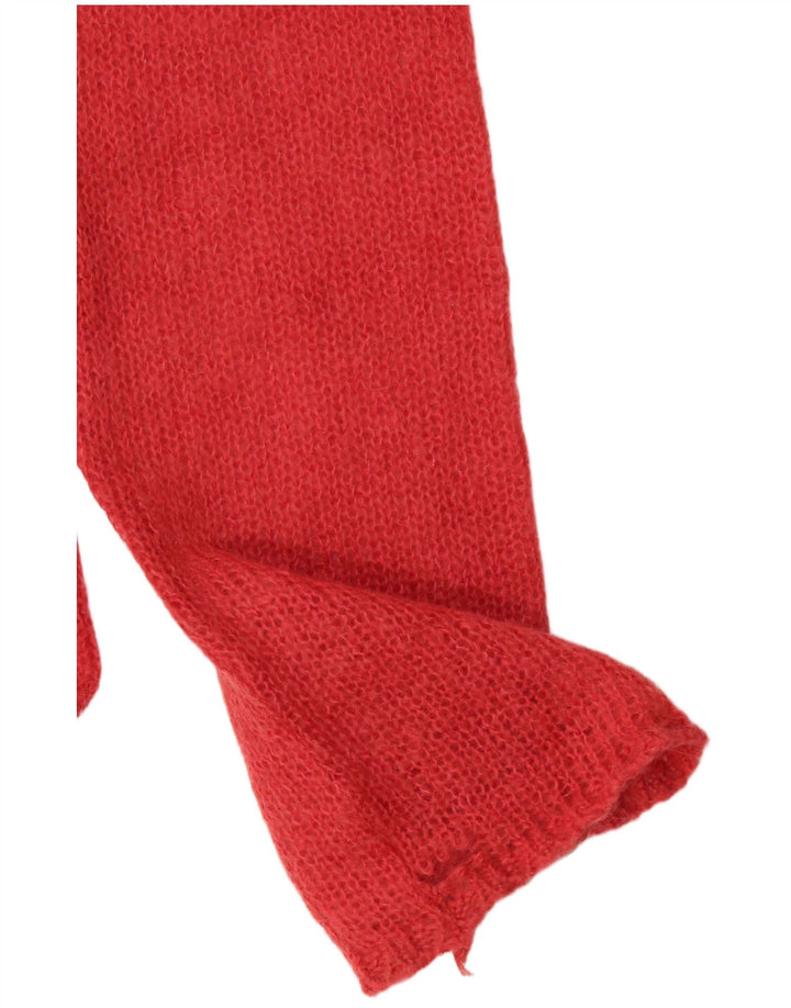 Gaudi Dame Boat Neck Jumper Sweater UK 14 Medium Red