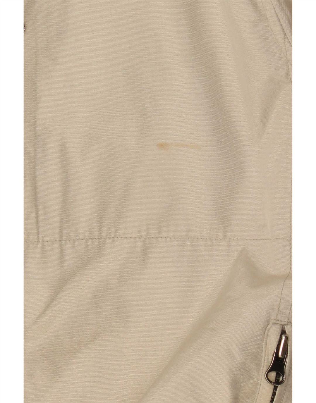 Zara Herre Bomber Jacket UK 40 Large Beige